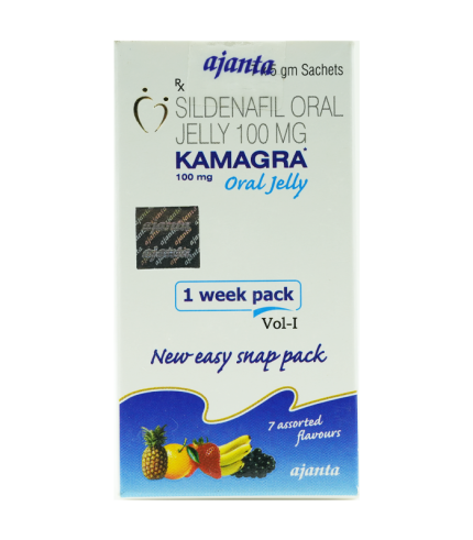 Kamagra Oral Jelly 100 mg/7包 液態果凍偉哥 | 香港直營